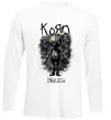 Лонгслів KoRn issues Білий фото