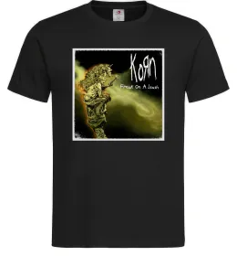 Мужская футболка Корн Freak on the leash Черный фото