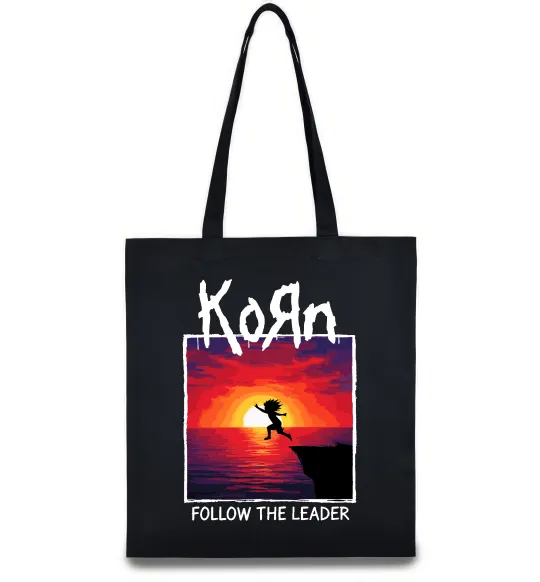 Еко-сумка Korn follow the leader Чорний фото