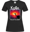 Жіноча футболка Korn follow the leader Чорний фото