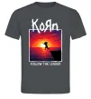 Мужская футболка Korn follow the leader Графит фото