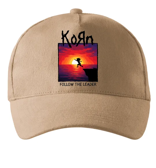 Кепка Korn follow the leader Песочный фото