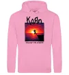 Женская толстовка (худи) Korn follow the leader Розовый фото