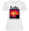 Жіноча футболка Korn follow the leader Білий фото