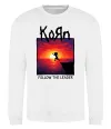 Свитшот Korn follow the leader Белый фото