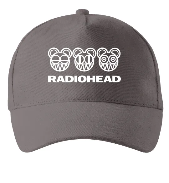 Кепка Radiohead logo Серый фото