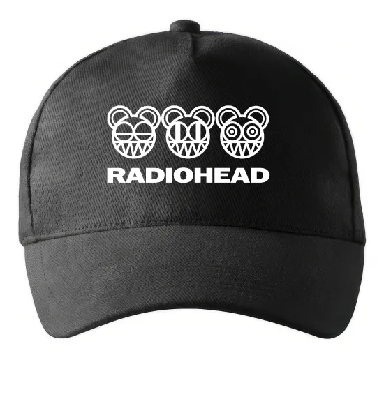 Кепка Radiohead logo Чорний фото