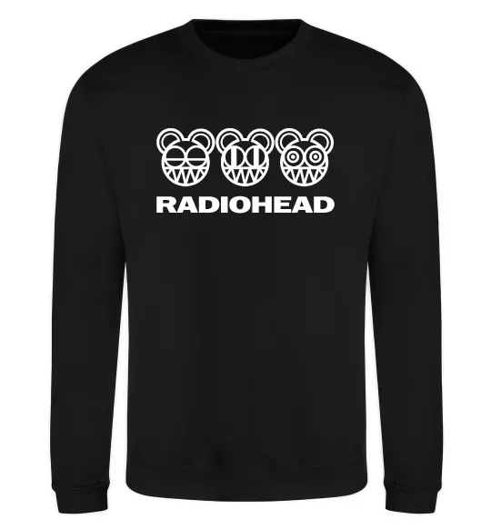Світшот Radiohead logo Чорний фото
