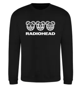Свитшот Radiohead logo Черный фото