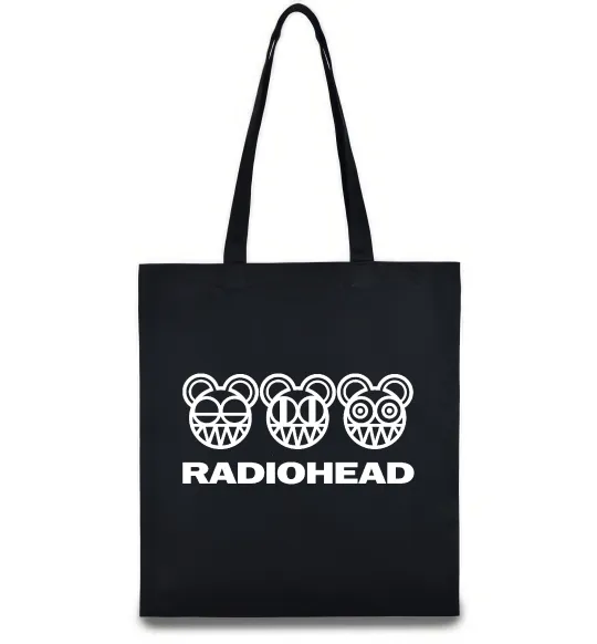 Эко-сумка Radiohead logo Черный фото