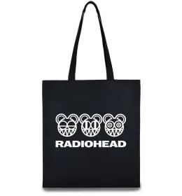 Эко-сумка Radiohead logo Черный фото