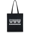 Эко-сумка Radiohead logo Черный фото