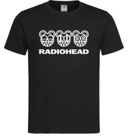 Чоловіча футболка Radiohead logo Чорний фото