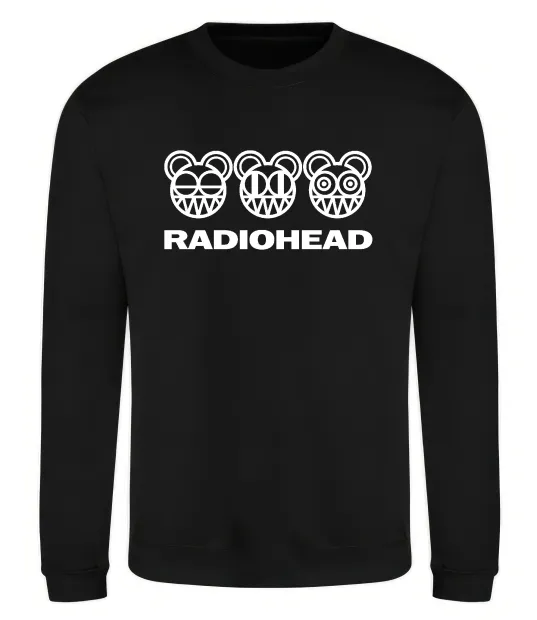 Світшот Radiohead logo Чорний фото