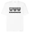 Футболка Оверсайз Radiohead logo Белый фото