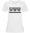 Жіноча футболка Radiohead logo Білий фото