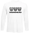 Лонгслив Radiohead logo Белый фото