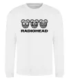 Світшот Radiohead logo Білий Світшот Radiohead logo Білий фото