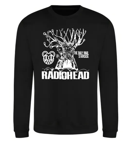 Свитшот Daily mail staircase Radiohead Черный фото