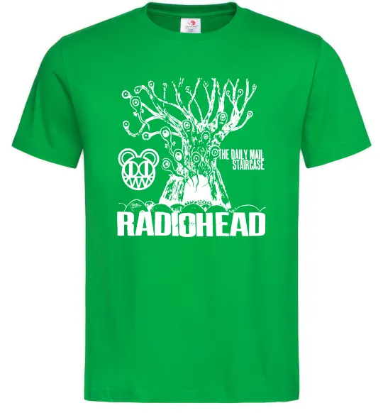 Мужская футболка Daily mail staircase Radiohead Зеленый фото