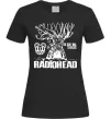 Жіноча футболка Daily mail staircase Radiohead Чорний фото