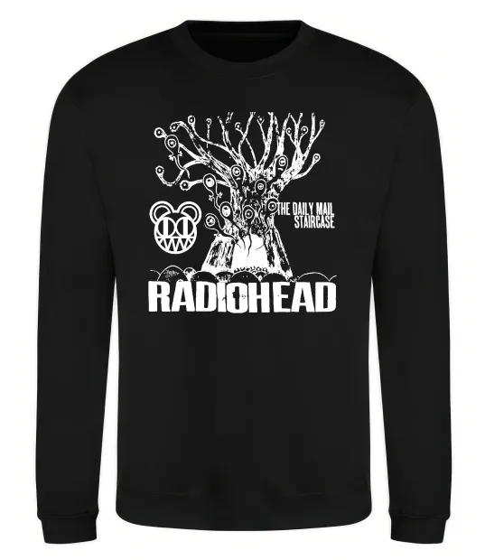 Світшот Daily mail staircase Radiohead Чорний фото