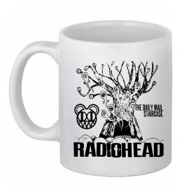 Чашка керамическая Daily mail staircase Radiohead Белый фото