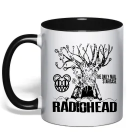 Чашка з кольоровою ручкою