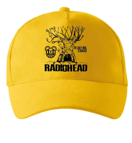 Кепка Daily mail staircase Radiohead Сонячно жовтий фото