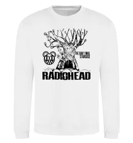 Свитшот Daily mail staircase Radiohead Белый фото