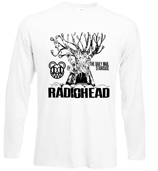 Лонгслів Daily mail staircase Radiohead Білий фото
