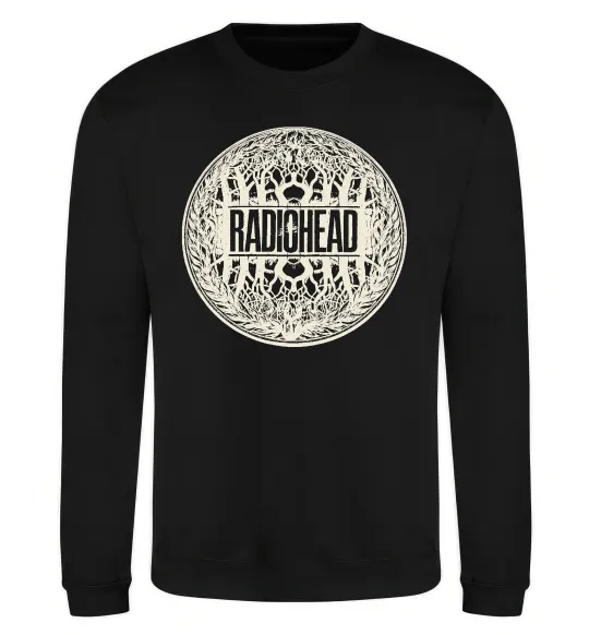 Світшот Radiohead art Чорний фото