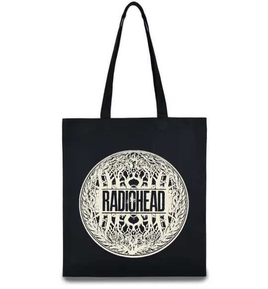 Эко-сумка Radiohead art Черный фото