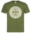 Мужская футболка Radiohead art Оливковый фото