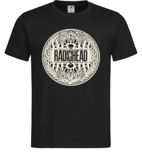 Мужская футболка Radiohead art Черный фото