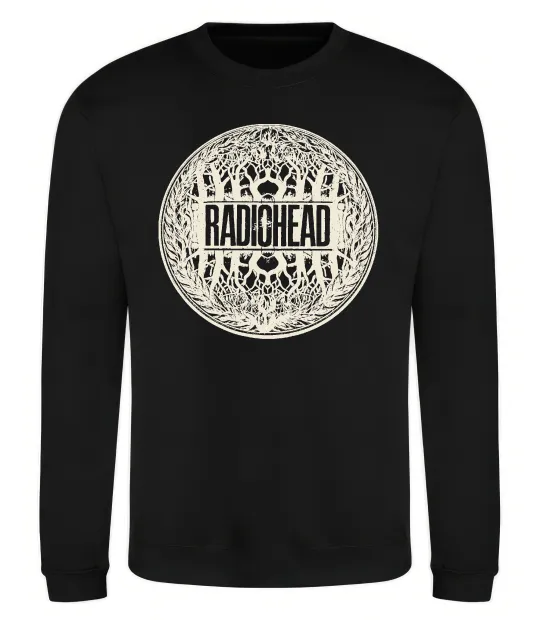 Світшот Radiohead art Чорний фото