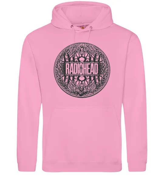 Жіноча толстовка (худі) Radiohead art Рожевий фото