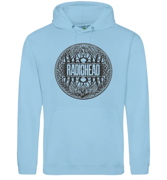 Жіноча толстовка (худі) Radiohead art Блакитний фото