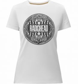 Женская премиум футболка Radiohead art