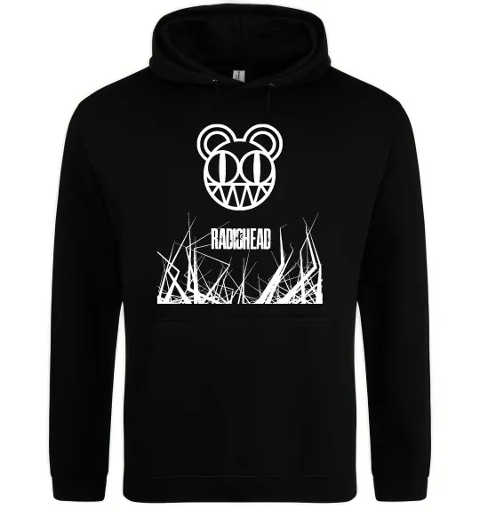Женская толстовка (худи) Radiohead Черный фото