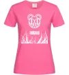 Жіноча футболка Radiohead Яскраво-рожевий фото