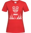 Жіноча футболка Radiohead Червоний фото
