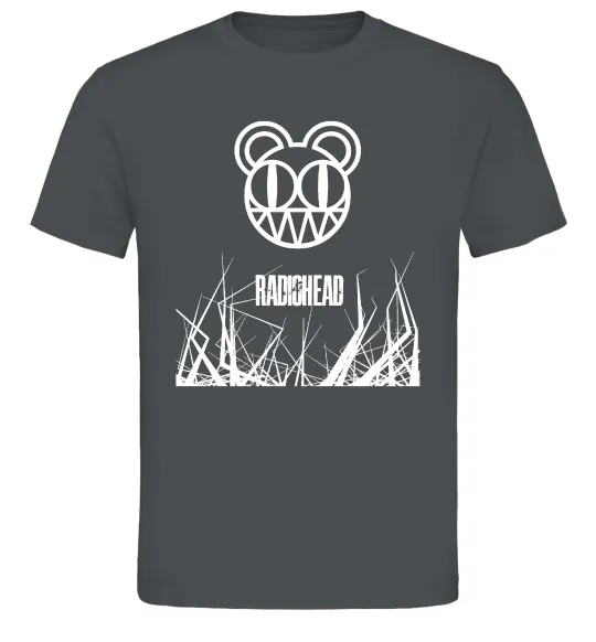 Мужская футболка Radiohead Графит фото
