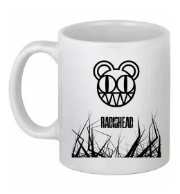 Чашка керамическая Radiohead Белый фото