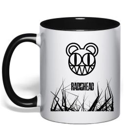 Чашка з кольоровою ручкою Radiohead
