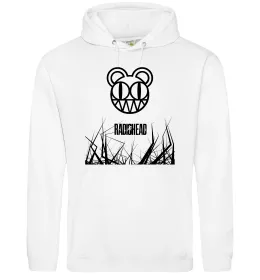 Жіноча толстовка (худі) Radiohead Білий фото
