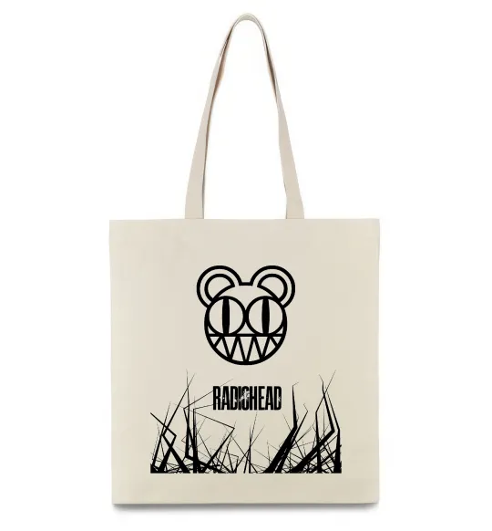 Эко-сумка Radiohead Бежевый фото