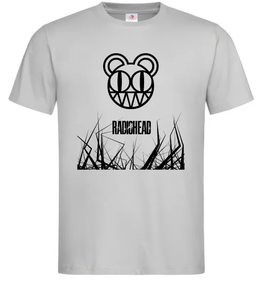 Мужская футболка Radiohead Серый фото