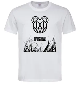 Чоловіча футболка Radiohead Білий фото