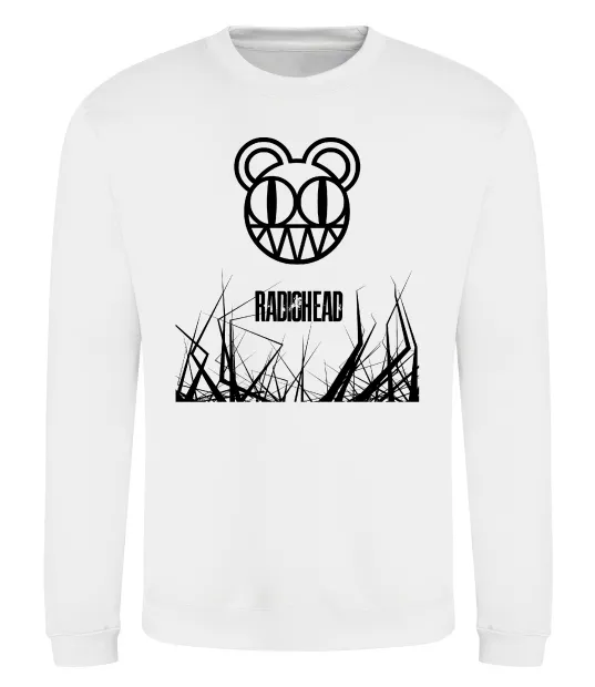 Світшот Radiohead Білий фото
